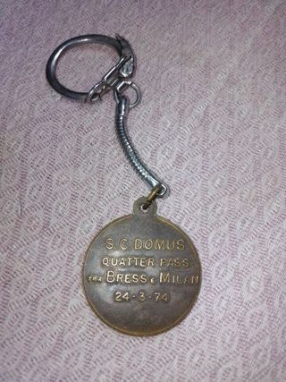 Medaglia sportiva S.C. Domus quatter pass tra Bres