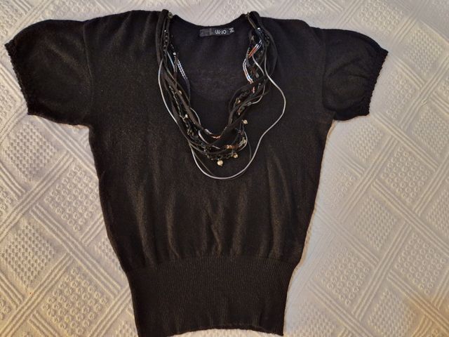 Maglia Liu-Jo in lana Mohair 40% Tg 42 italiana