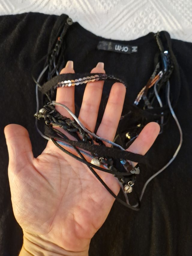 Maglia Liu-Jo in lana Mohair 40% Tg 42 italiana