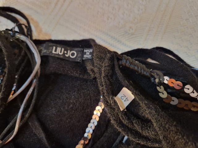 Maglia Liu-Jo in lana Mohair 40% Tg 42 italiana