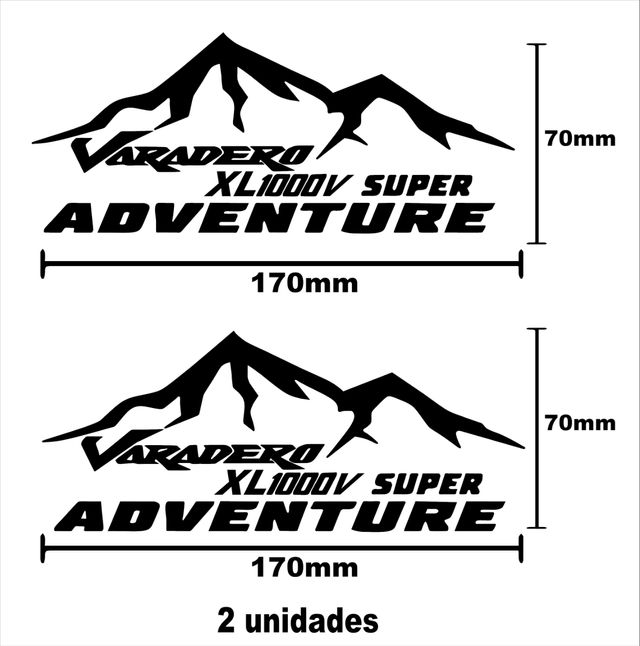 pegatinas honda varadero super adventure