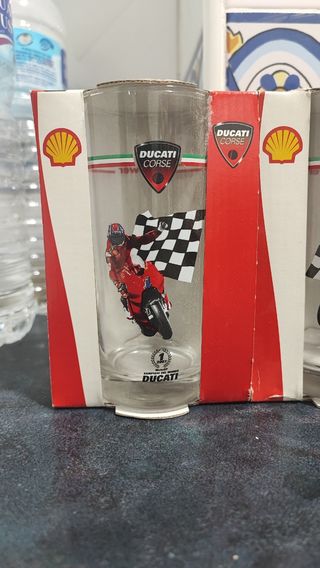 4 Vasos Colección Ducati Casey Stoner