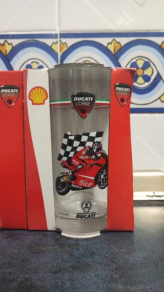 4 Vasos Colección Ducati Casey Stoner