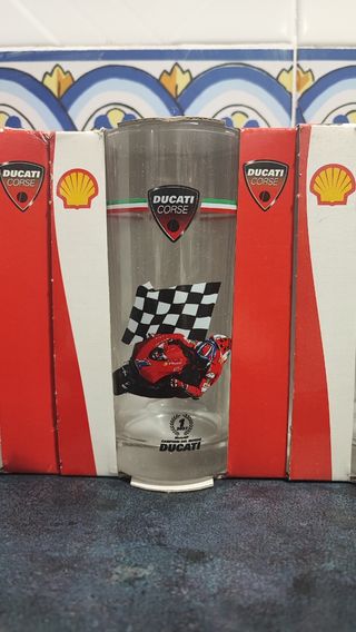 4 Vasos Colección Ducati Casey Stoner