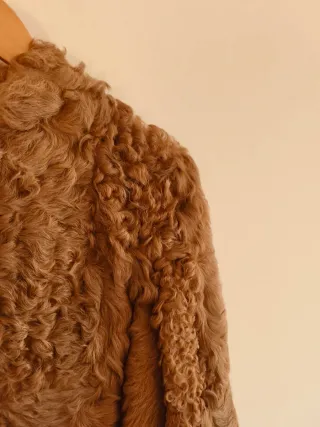 Chaquetón vintage de astracán auténtico – Creacion