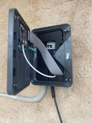 Indtalador cargador coche eléctrico