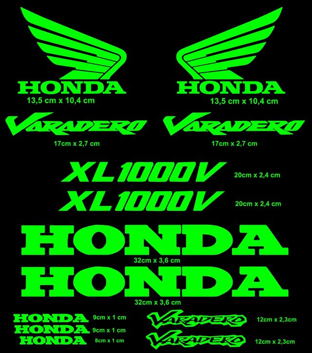 Kit pegatinas honda varadero xl1000v