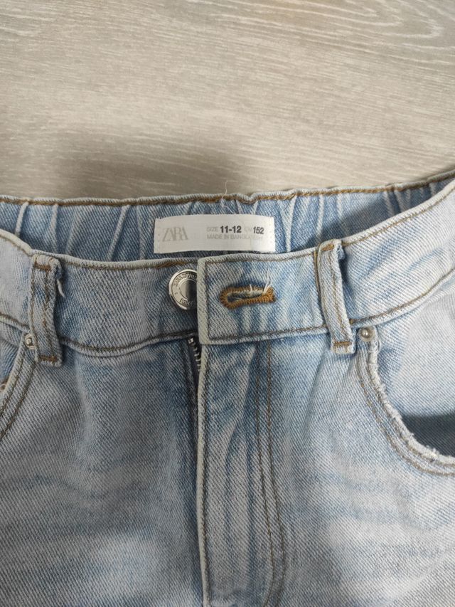 Pantalón vaquero ZARA,niña, talla11-12