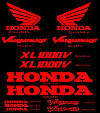Kit pegatinas honda varadero xl1000v