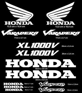 Kit pegatinas honda varadero xl1000v