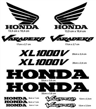 Kit pegatinas honda varadero xl1000v