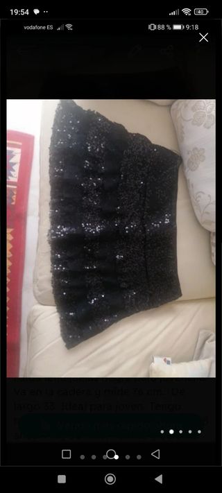 Falda lentejuelas ZARA . Fin de Año🎄🎄