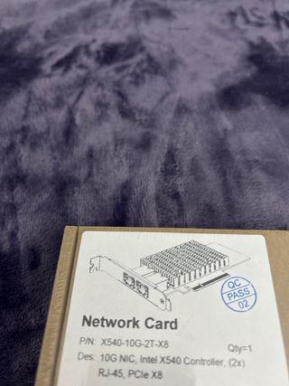 10Gb PCI-E NIC Tarjeta de red Network Card