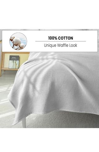 Colcha de cama 100% algodón premium 