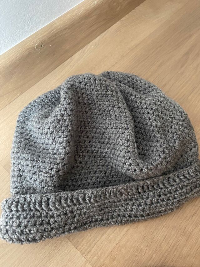 Gorro invierno gris