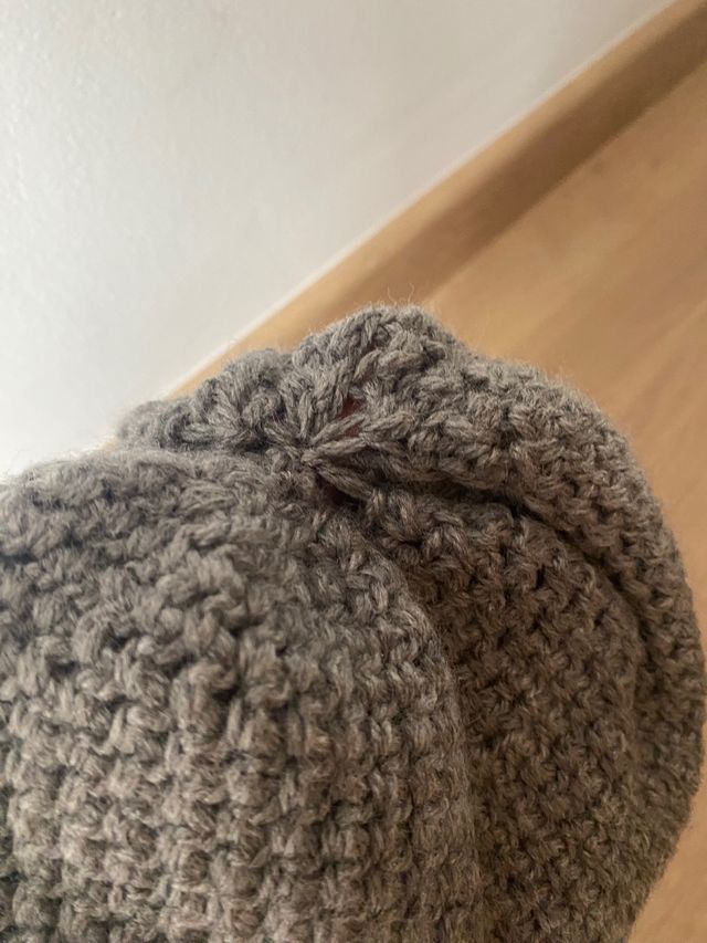 Gorro invierno gris