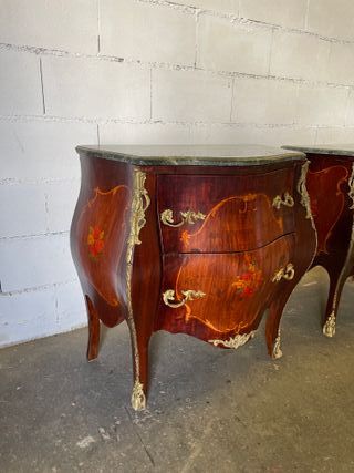 ✅comoda o mesita antiguo RESTAURADO