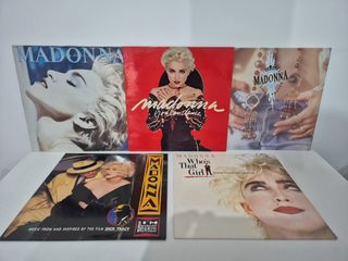 5 vinilos Madonna