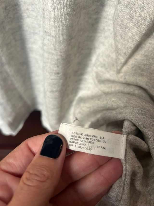 Jersey básico color gris Sita Murt