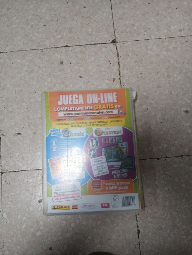 Abum de futbol de la 2018-2019