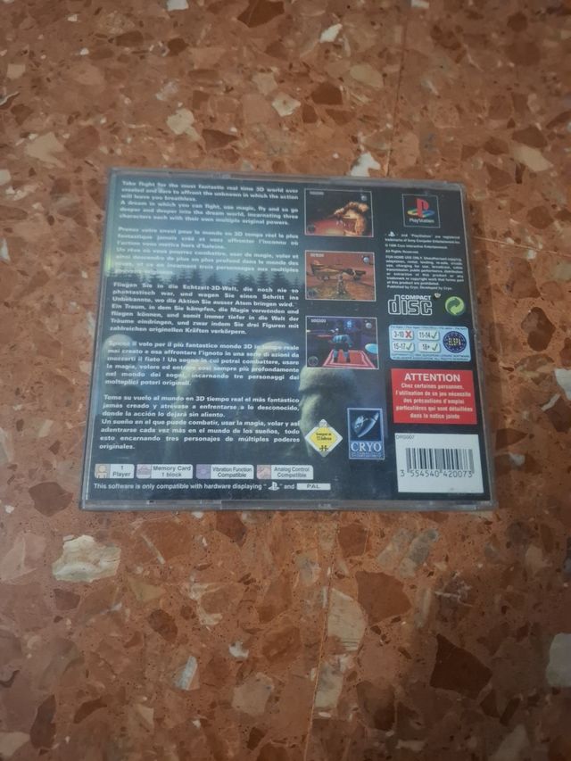 Videojuego  ps1 Dreams