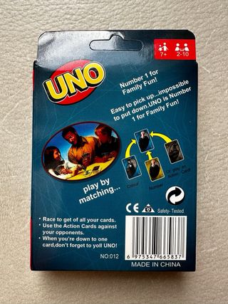 Carte Uno Harry Potter