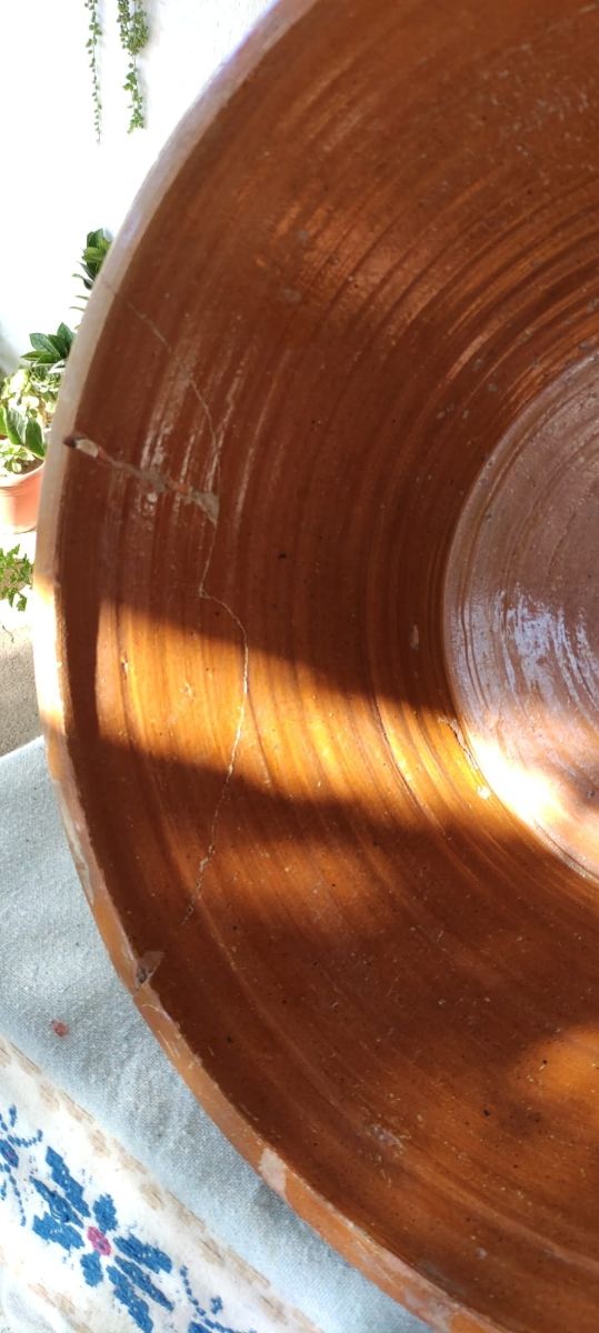 Lebrillos antiguos de barro