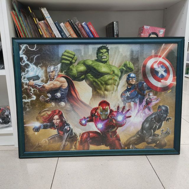 Puzzle cuadro Los Vengadores de Marvel
