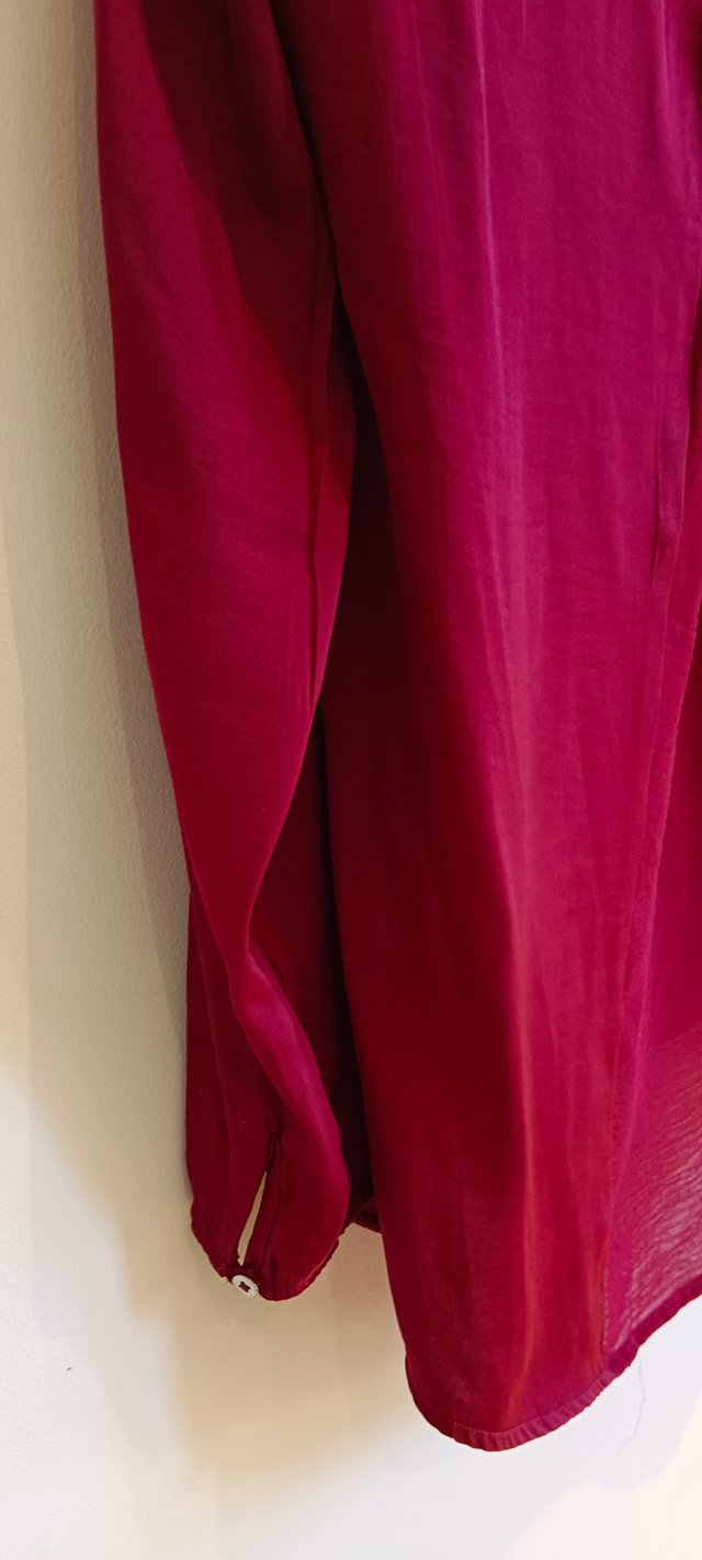 Camisa juvenil morada