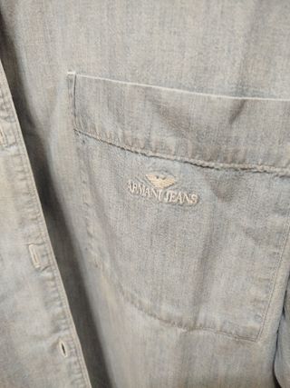 Camisa vaquera Armani vintage