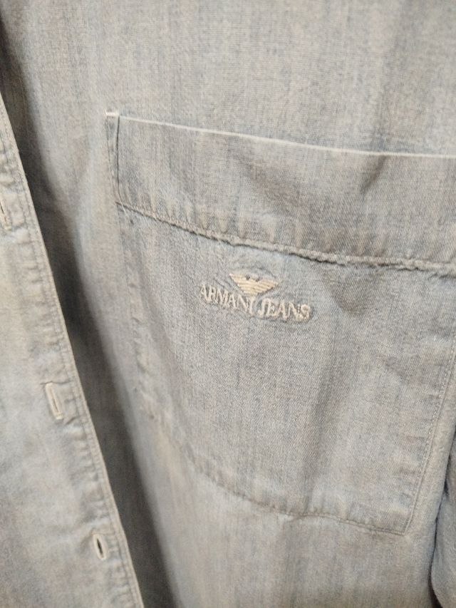 Camisa vaquera Armani vintage