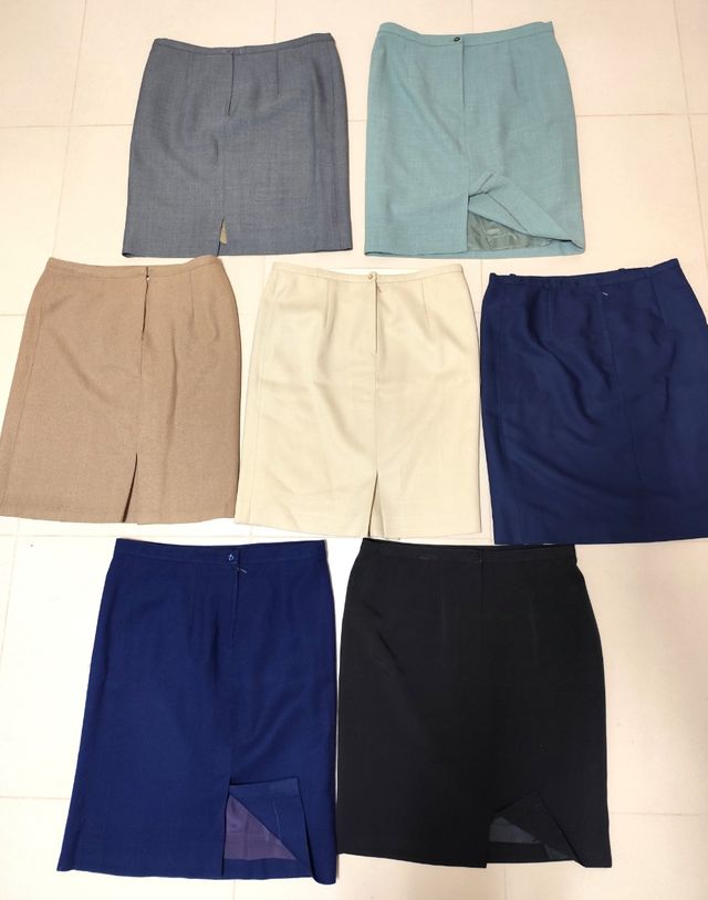 Lote de 7 Saias Clássicas (Novas - XXL)