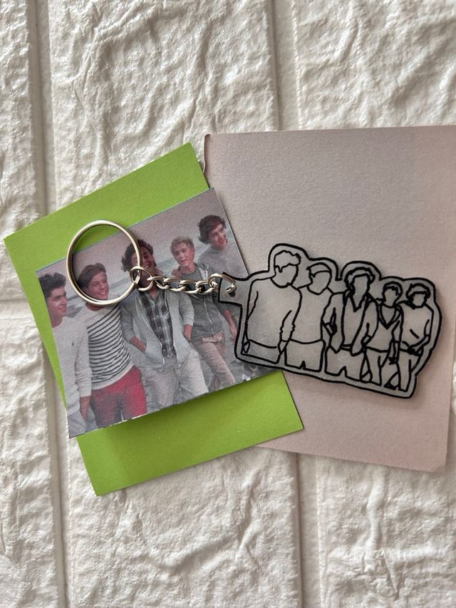 One Direction Keychain Band