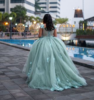 Vestido princesa 15 años 