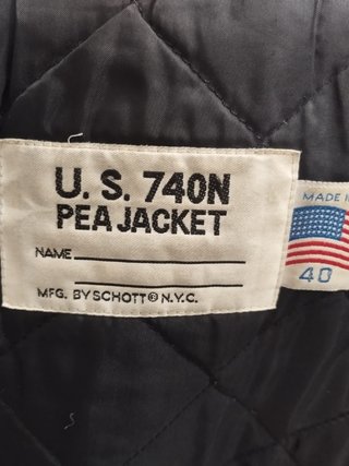 Chaqueta de piel tres cuartos Schott
