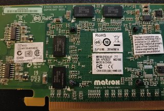 Tarjeta gráfica Matrox M9138 LP