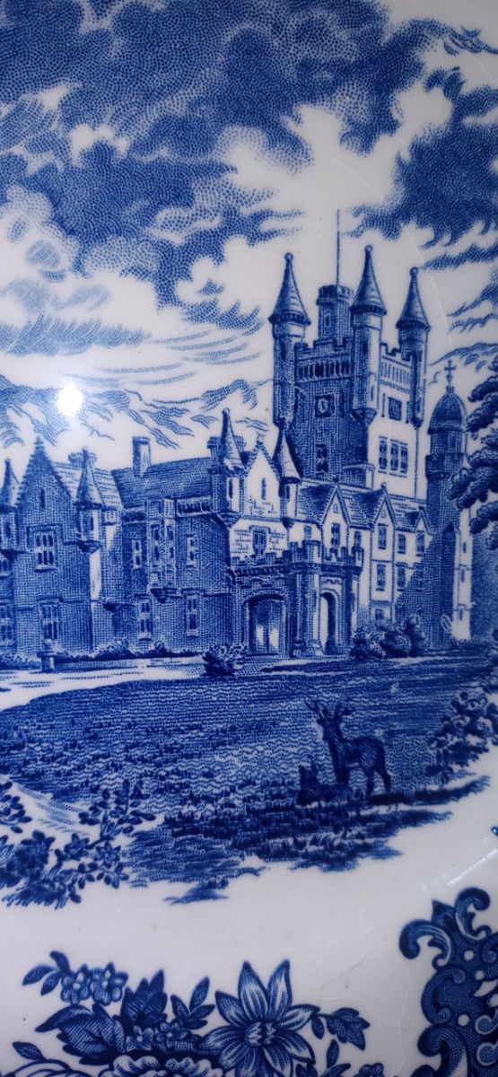 Plato porcelana inglesa S.XX