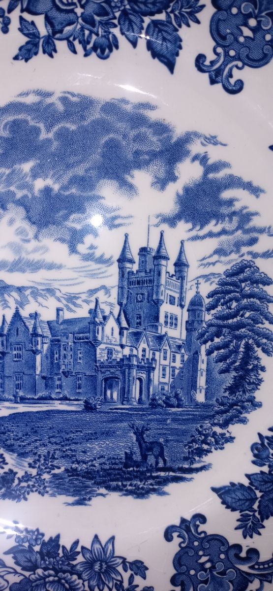 Plato porcelana inglesa S.XX