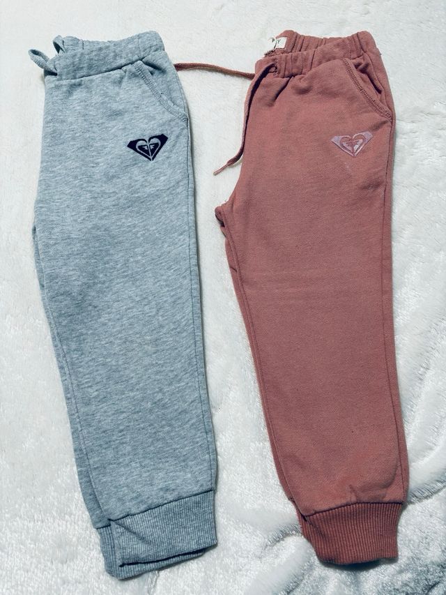 2 pantalones niña roxy