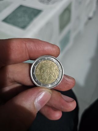 Moneda 2 euros italiana