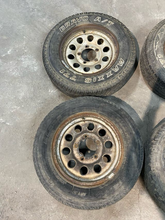 Llantas x5 Suzuki Samurai