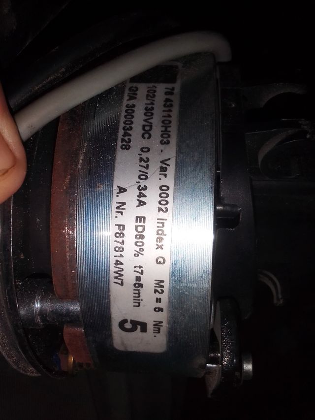 Motore di marca Elektromaten per porta settoriale