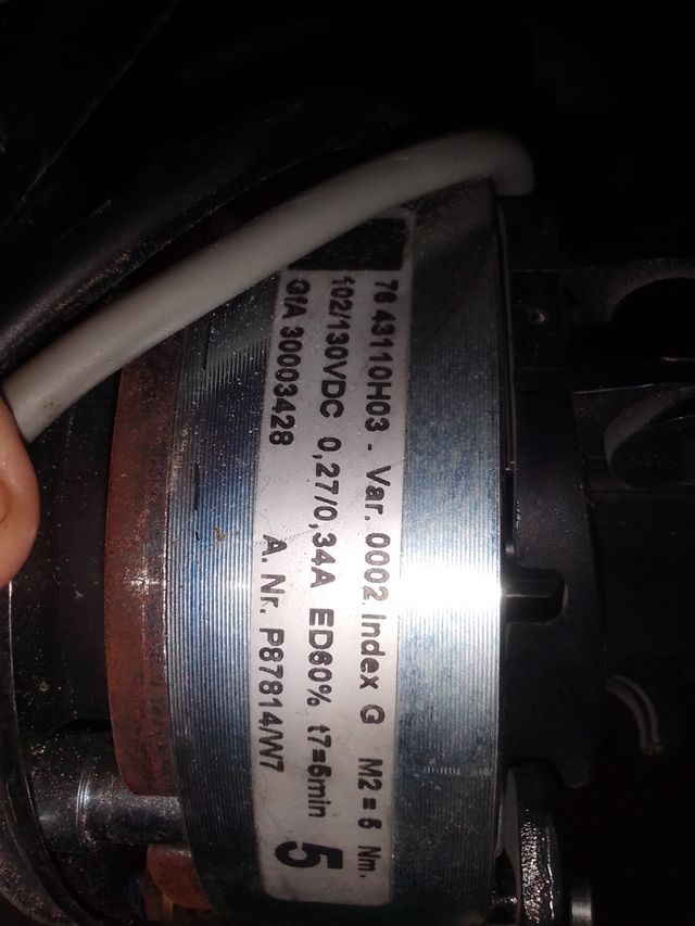 Motore di marca Elektromaten per porta settoriale