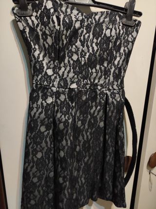 VESTIDO FIESTA ENCAJE