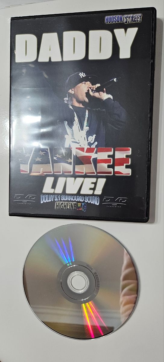 DVD Daddy yankee,REGGAETON CLASICO gira directo