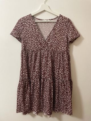 Vestido de flores de Pull&Bear