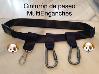 Cinturon de paseo perros Multi enganche