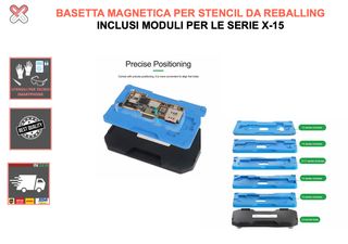 BASETTA+5 STENCIL PER REBALLING IPHONE SERIE X-15