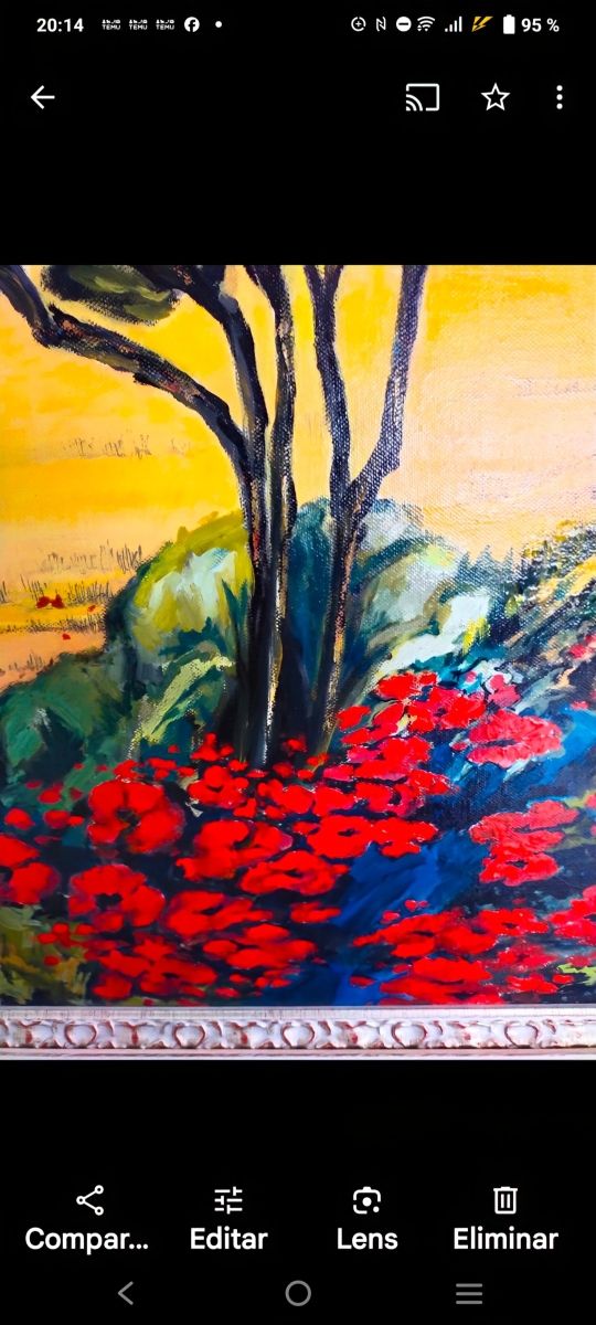 Cuadro Oleo Impresionista 