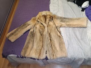Chaqueta piel de zorro auténtica 